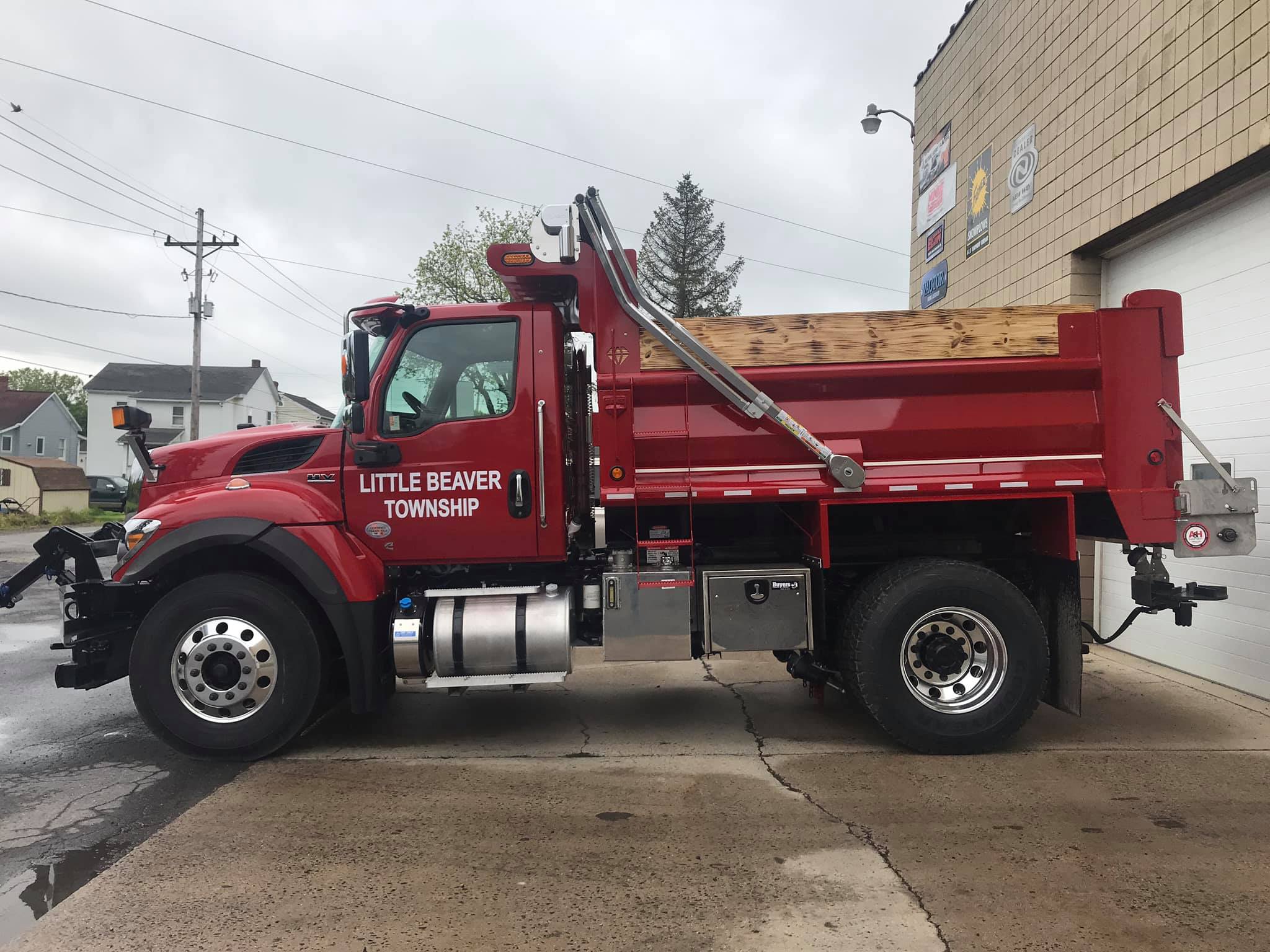 CONGRATS TO LITTLE BEAVER TOWNSHIP ON YOUR NEW A&H TRUCK BODY