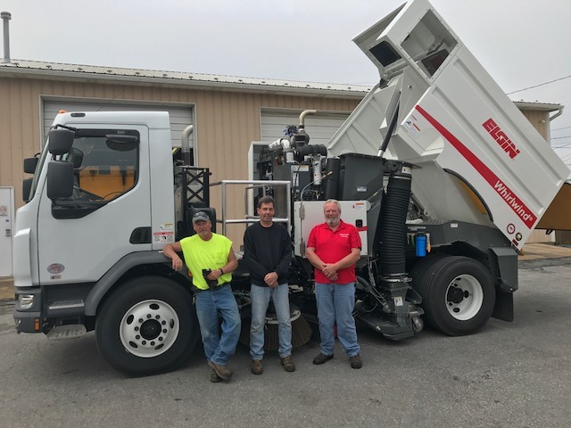 NEW SWEEPER DELIVERY FOR SPRING GARDEN TWP IN YORK COUNTY (2)